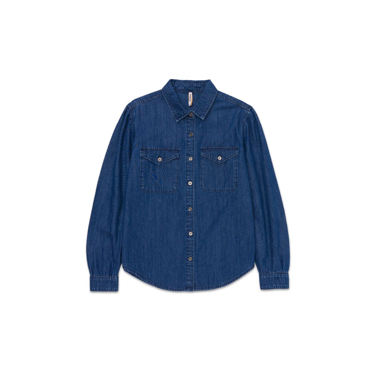 CAT - Camisa Mujer CAT DENIM RELAXED LS SH Azul CAT