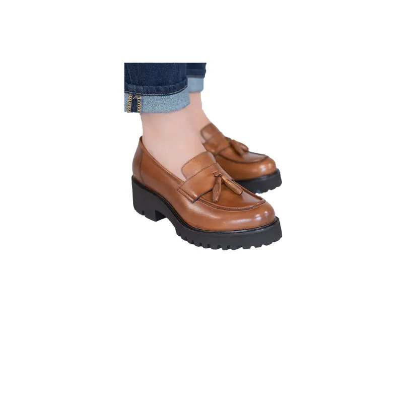HUSH PUPPIES - Calzado Mocasin MUJER HUSH PUPPIES CLOV Tan HUSH PUPPIES