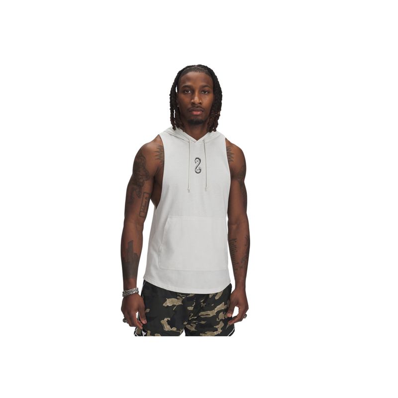 UNDER ARMOUR - Camiseta Hombre UNDER ARMOUR PJT RCK SNAKE SL HD Blanco UNDER ARMOUR