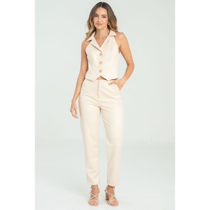 RAGGED - Pantalon salem Beige claro Ragged