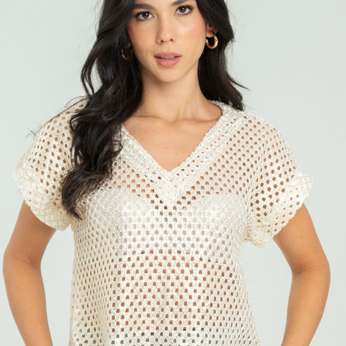 RAGGED - Tejido gisell Oro Ragged.