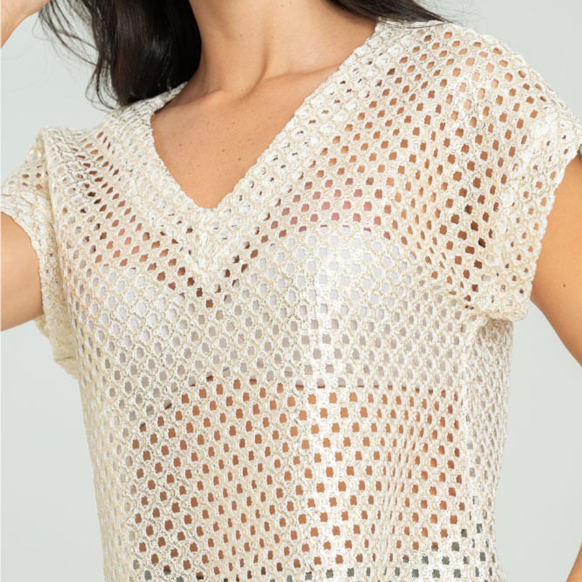 RAGGED - Tejido gisell Oro Ragged.