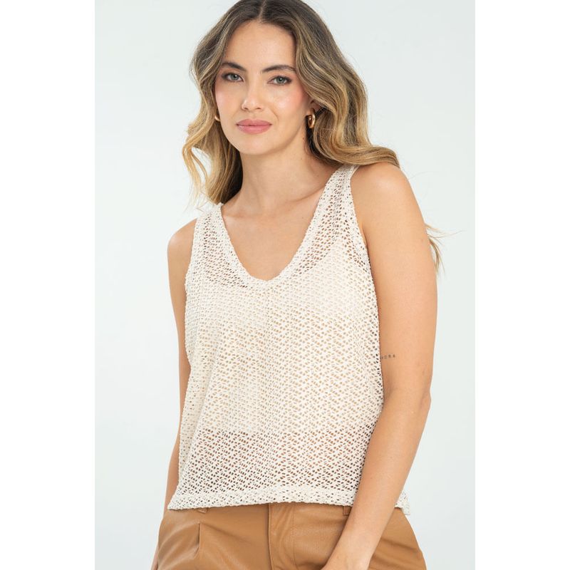 RAGGED - Blusa blendieh Beige claro Ragged