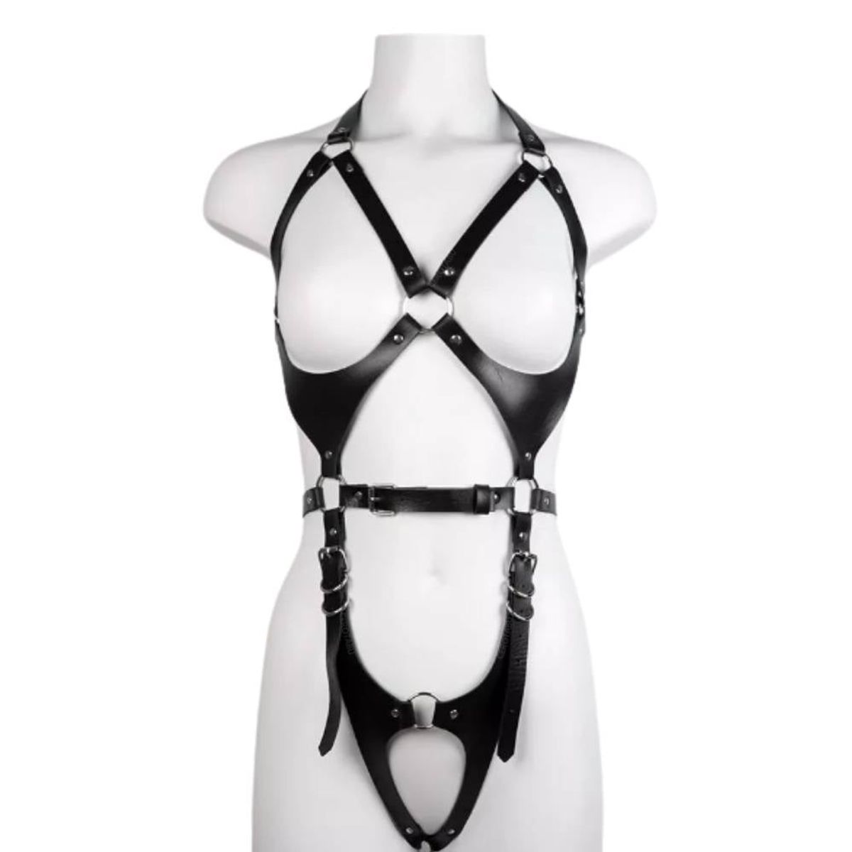 GENERICO - Arnés Corporal Femenino Erótico Inmovilizador Sometedor Bdsm