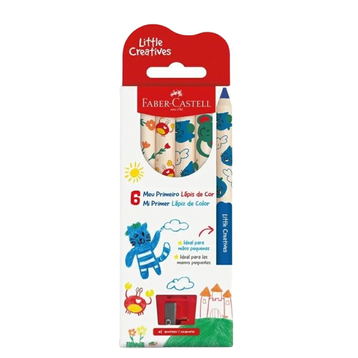 FABER-CASTELL - Colores Mi Primer Color Caja X 6 Faber Castell