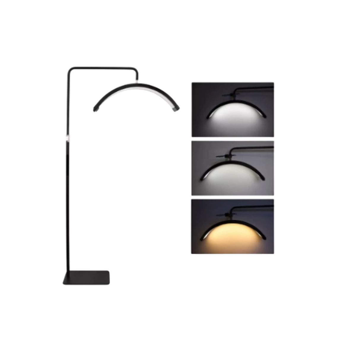 GENERICO - Lampara Led Media Luna HD-M8X