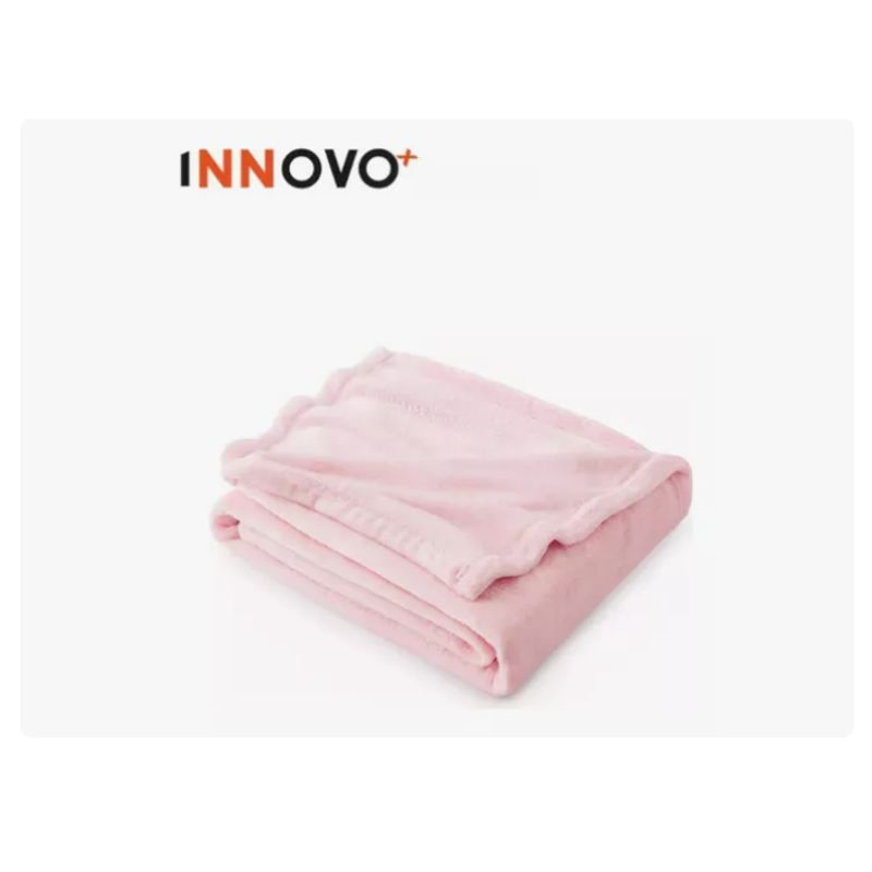 INNOVA - Cobija Manta Térmica Suave Piel Durazno 180 X 240 Pink Rose Liviana