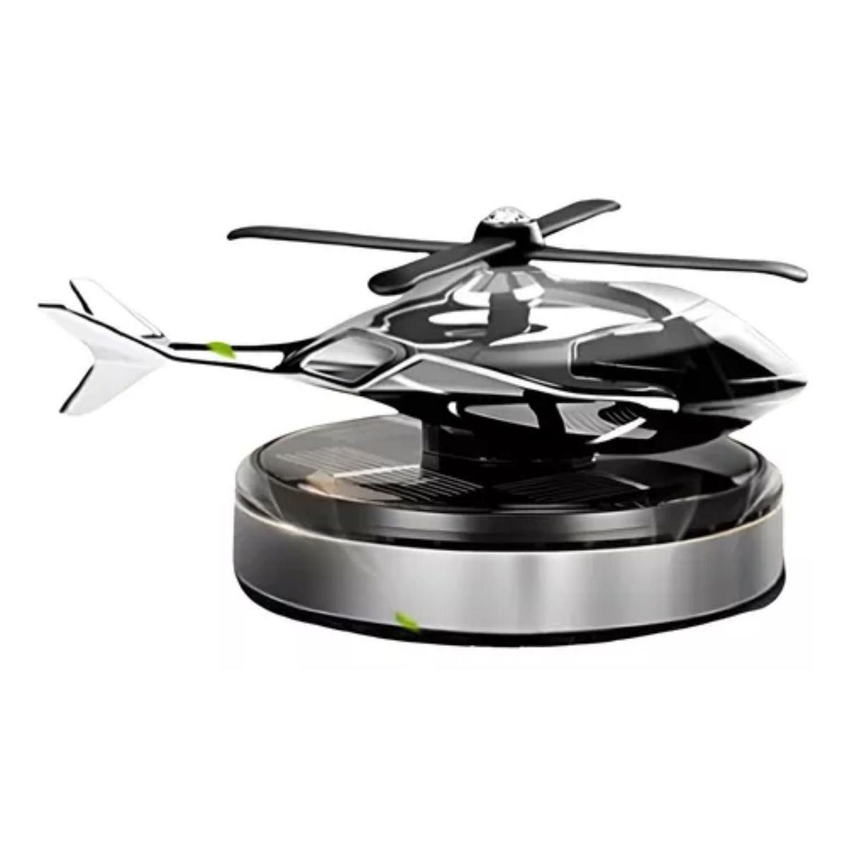 TELEPRODUCTOSBOGOTA - Ambientador Solar Carro Forma Helicóptero Hélice Giratoria