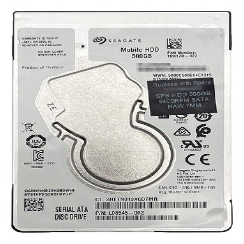 SEAGATE - Disco Duro 25 Interno Seagate Mobile Hdd Sdc001 500gb