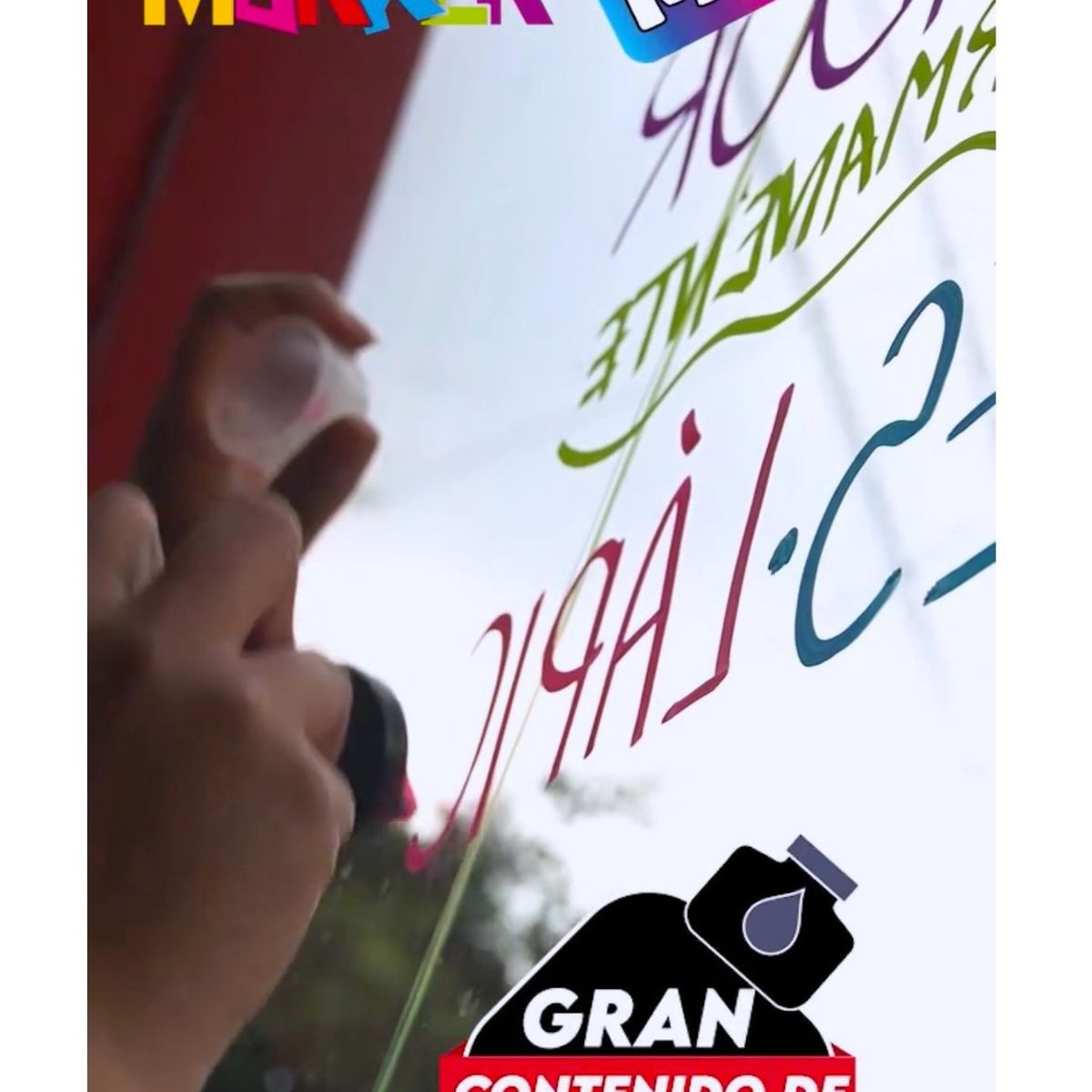 OFFI ESCO - Marcador Gráfico Para Vidrio Offiesco X6 Colores Punta 30mm