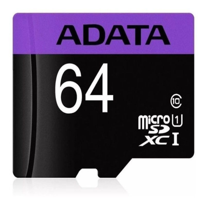 ADATA - Tarjeta De Memoria Adata 64gb Premier Clase 10