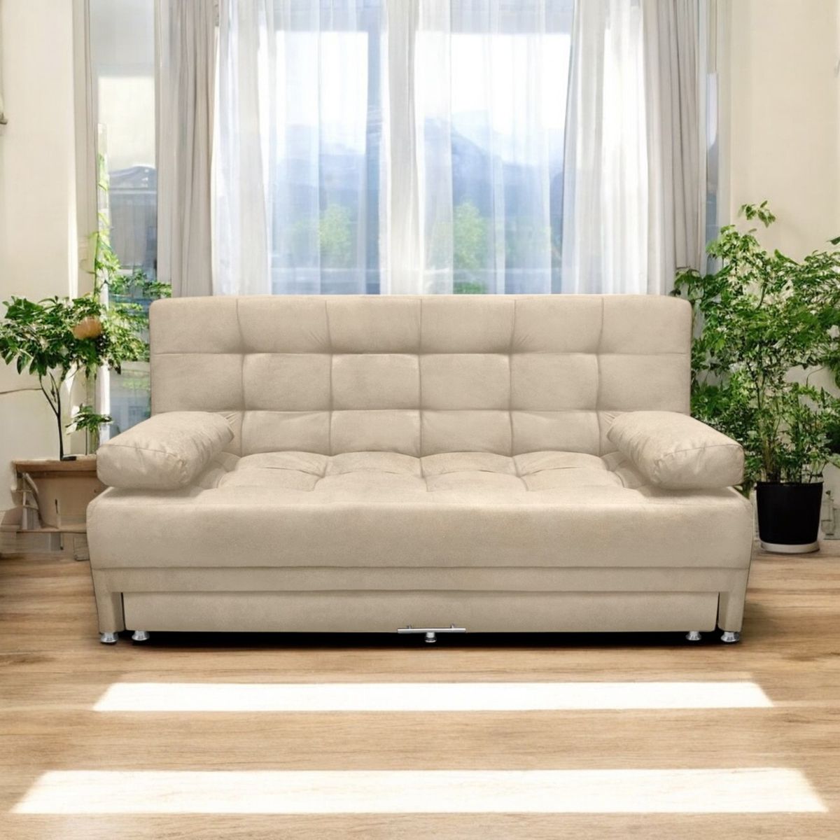 MUEBLES ONLINE - Sofa Cama Tarima Matter Camel