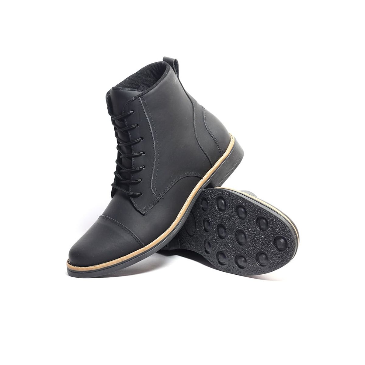 OCAI - Bota Hombre Cuero Negro OCAi Frank