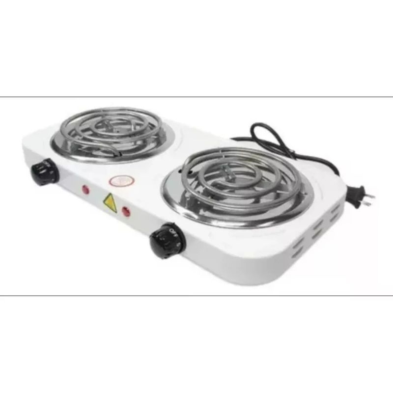 GENERICO - Estufa Electrica 2 Puestos 1000W