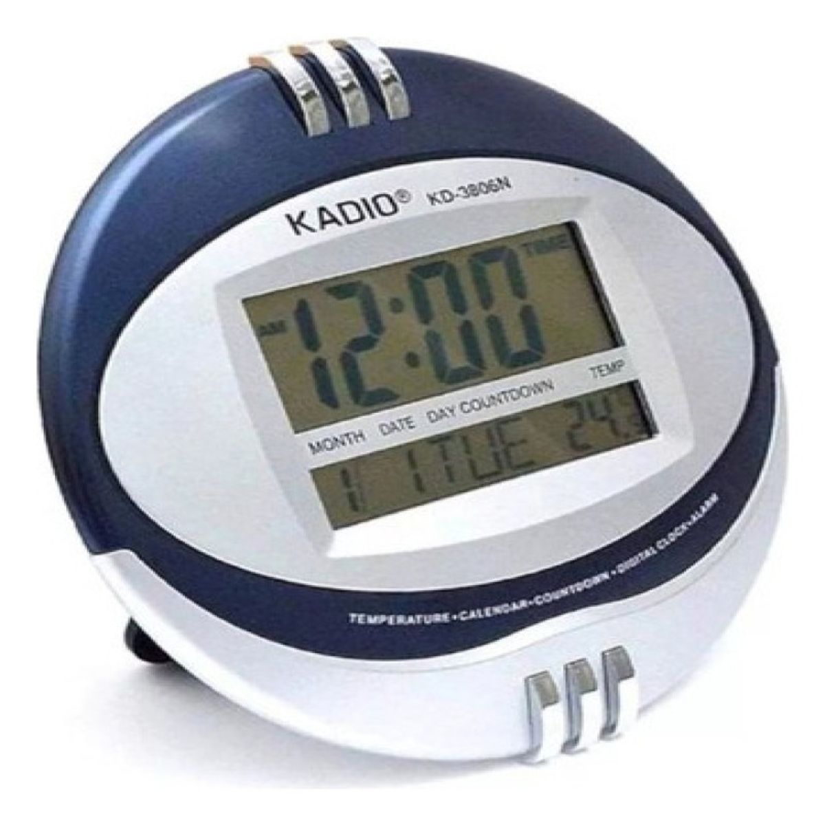 KADIO - Reloj Digital Kadio De ParedMesa Temperatura Y Calendario