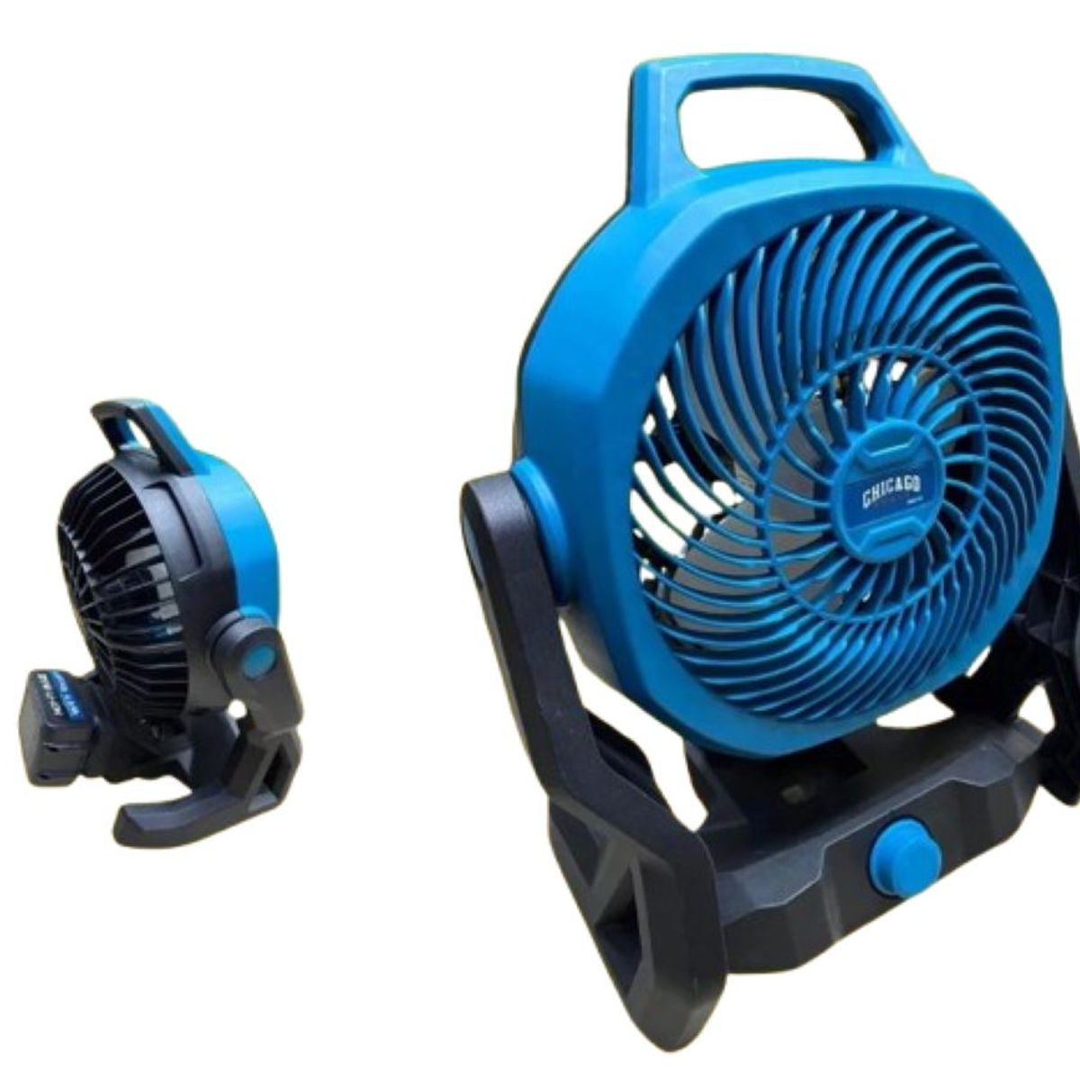 CHICAGO - Ventilador Recargable 21V Velocidad  Variable 9 Pulgadas