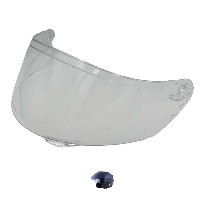 EDGE HELMETS - Visores Transparentes Edge Helmets
