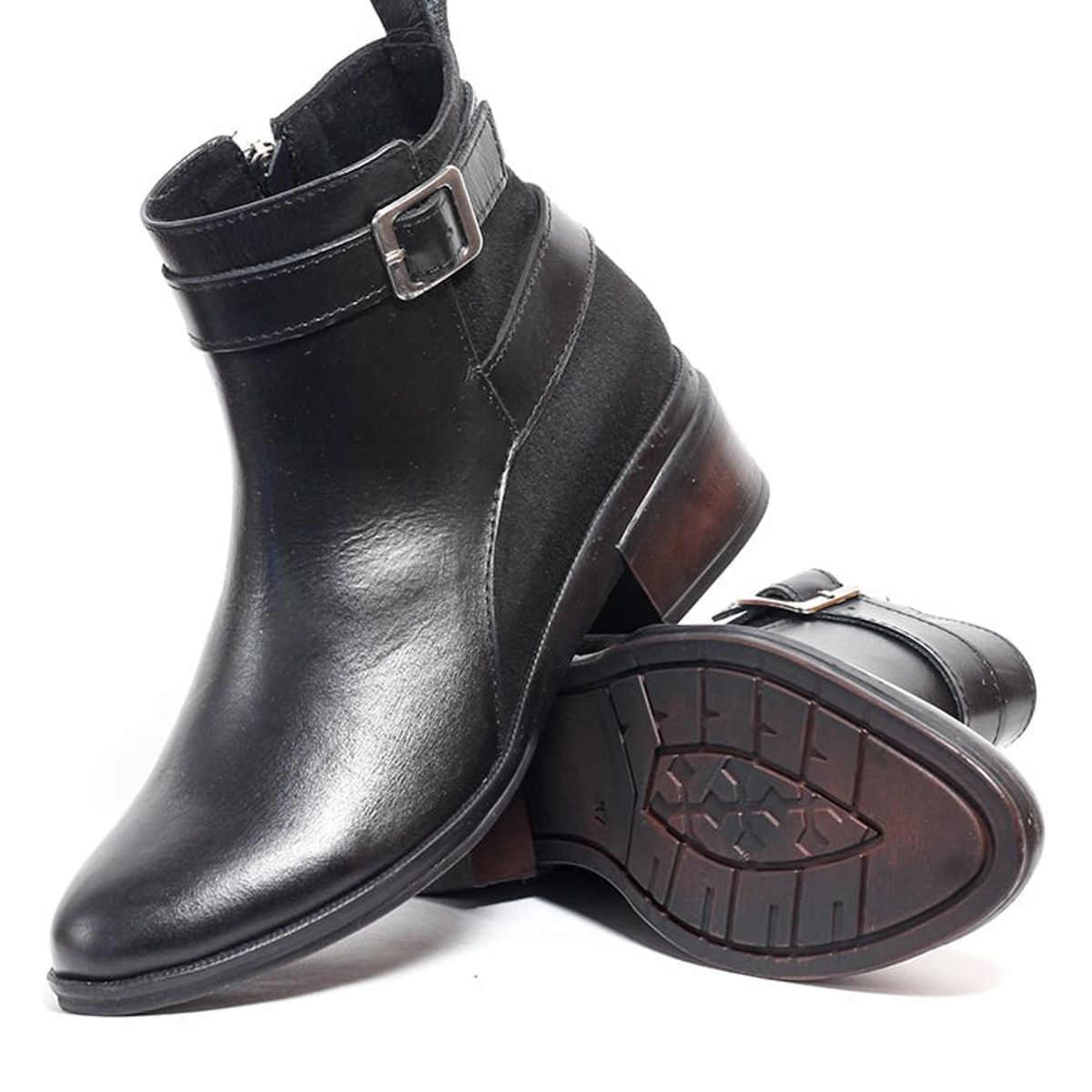 OCAI - Bota Mujer Cuero Negro OCAi MA0225