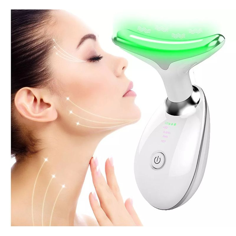 GENERICO - Masajeador Facial Reductor De Arruga Y Quita Papada Recarga