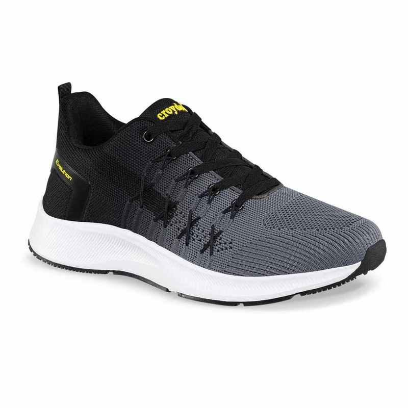 CROYDON - Tenis Running Cablie Gris para Hombre Croydon