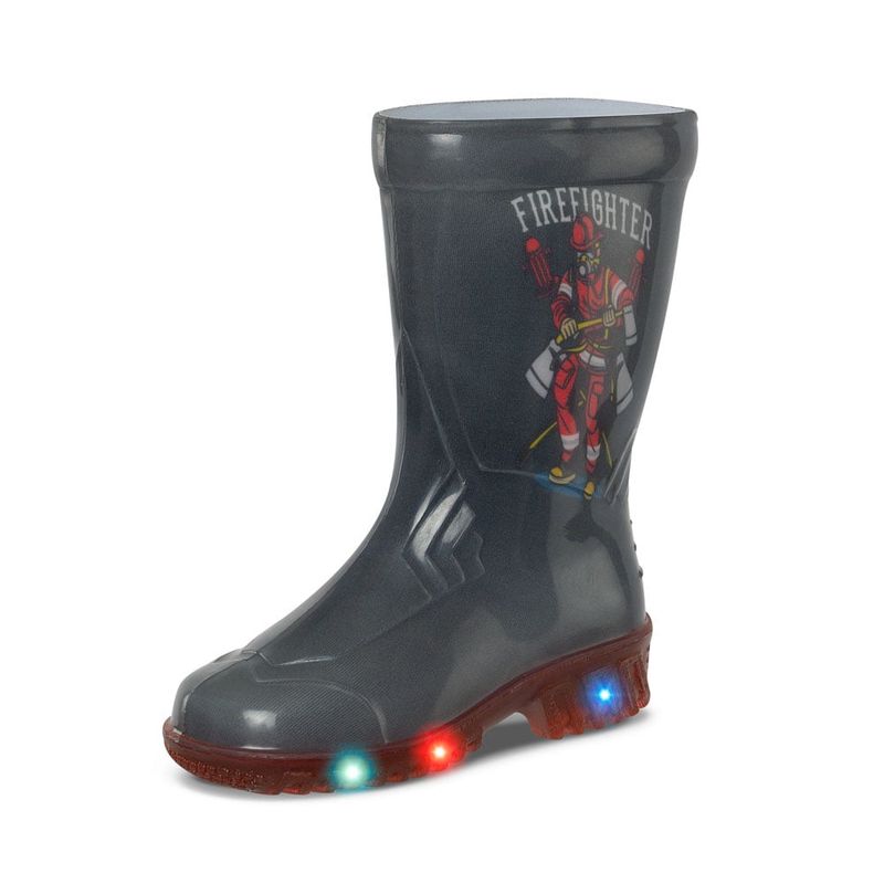 CROYDON - Botas Lluvia Isbaal Rojo para Niño Croydon