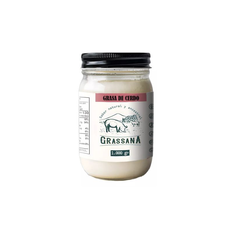 GENERICO - Manteca Grasa De Cerdo Grassana 1000ml