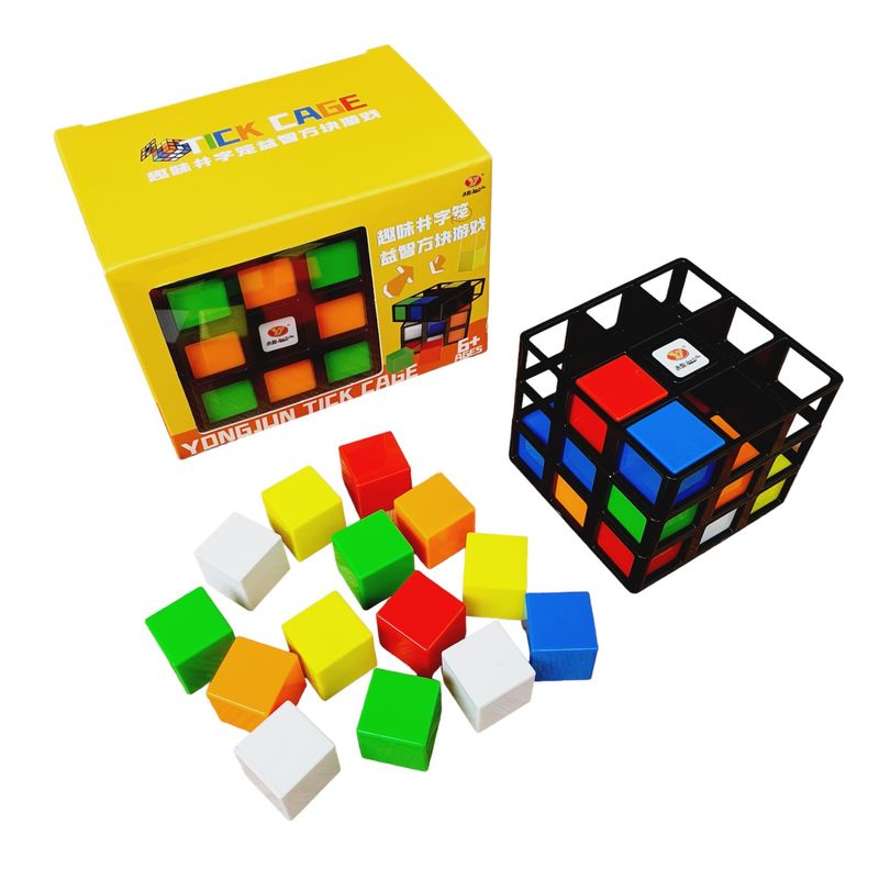 MOYU - Triqui 3d Battle Tick Cage Cubo Rubik Destreza Mental Yj