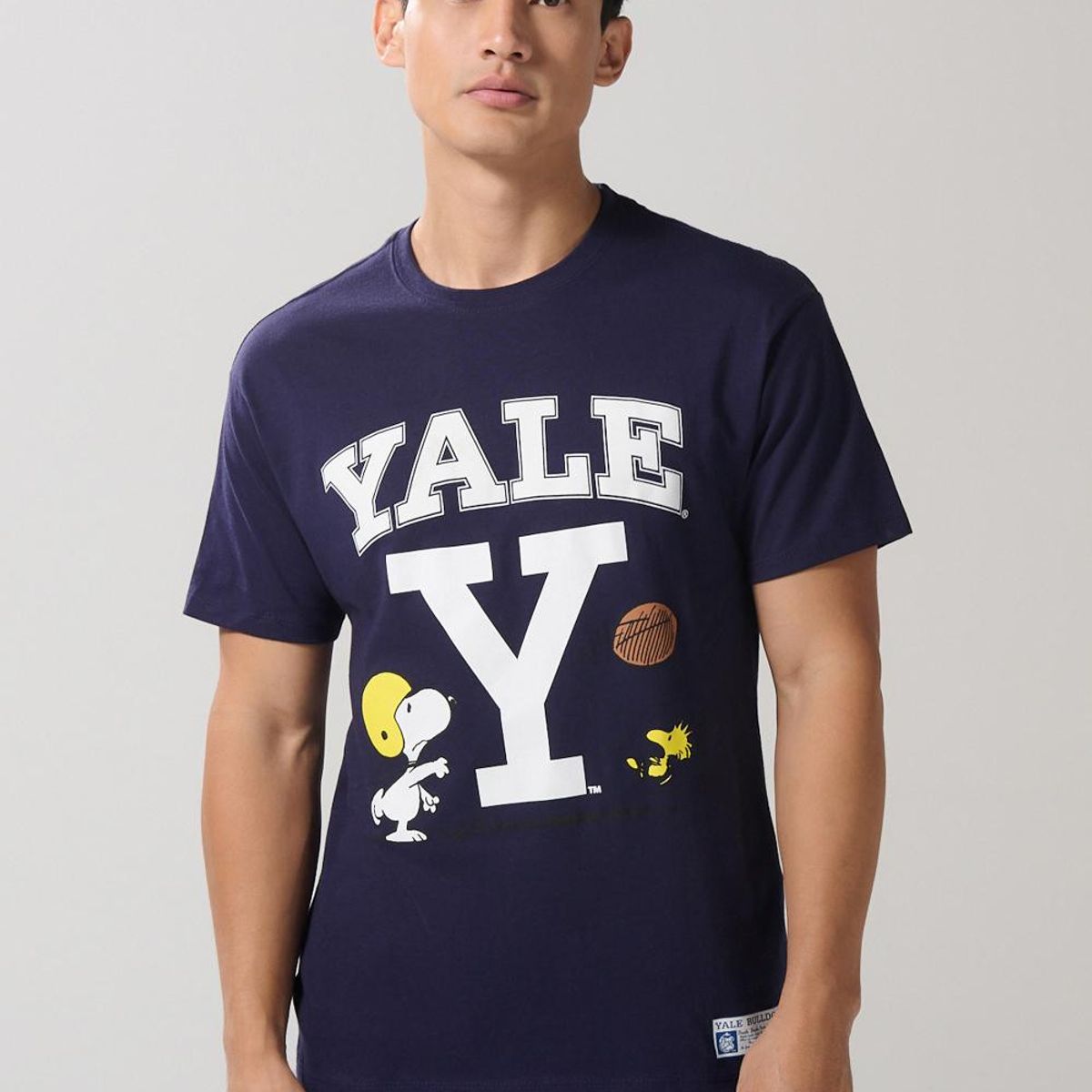 KOAJ - KOAJ Camiseta manga corta con estampado en frente. Hombre