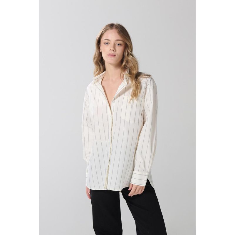 KOAJ - KOAJ BLUSA  CAMISERA OVERSIZE MANGA LARGA Mujer