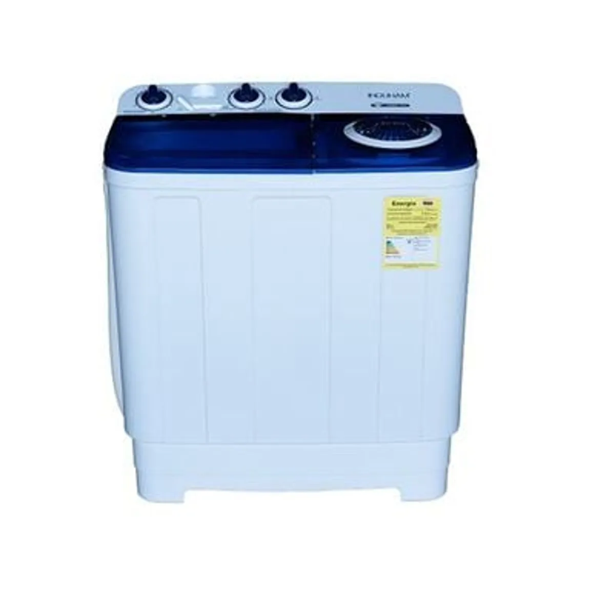 INDUHAM - Lavadora Semiautomática Doble Tina 5 Kgs Marca Induham Ham50 1976 Color Blanco 110V