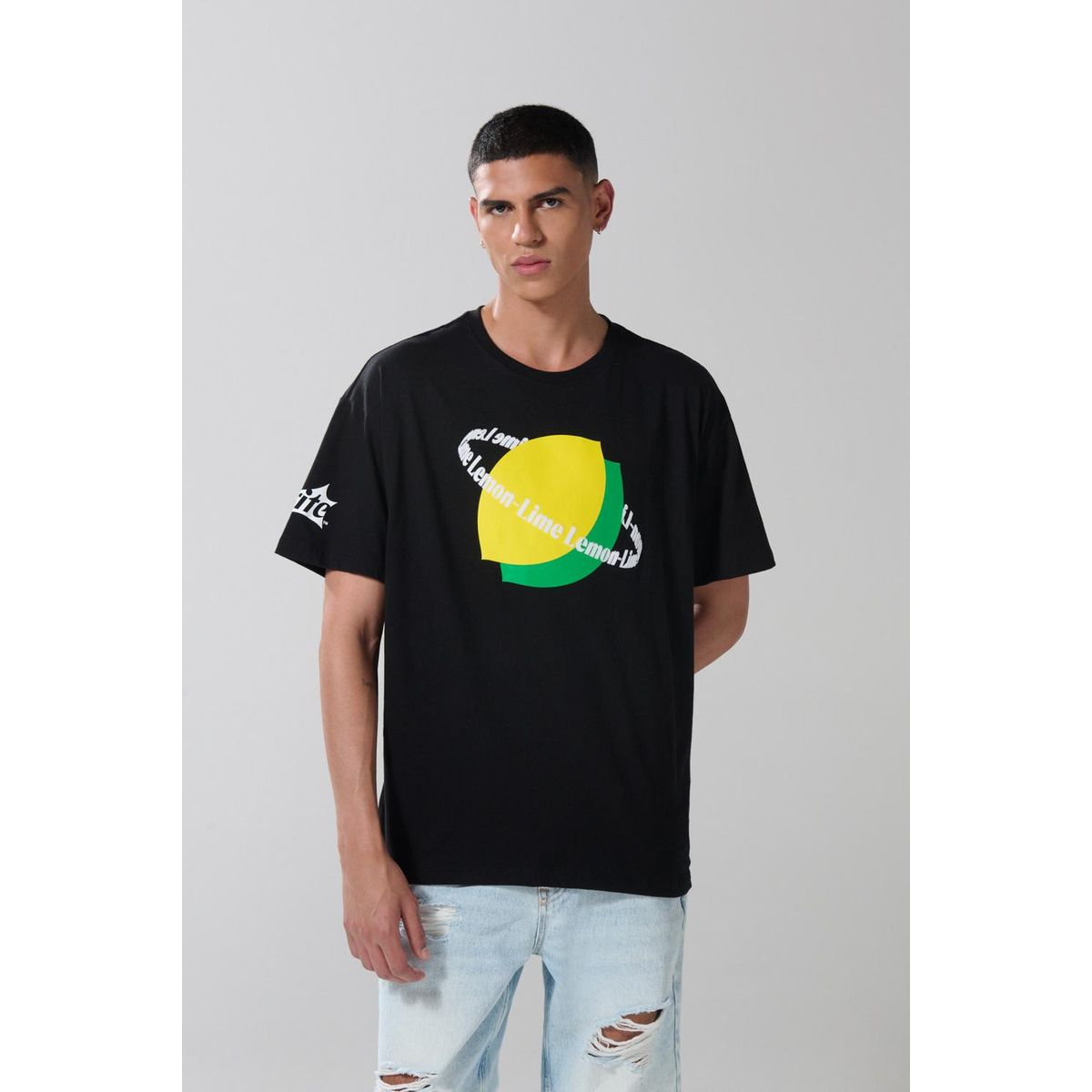 KOAJ - KOAJ Camiseta manga corta con estampado en frente de Sprite Hombre