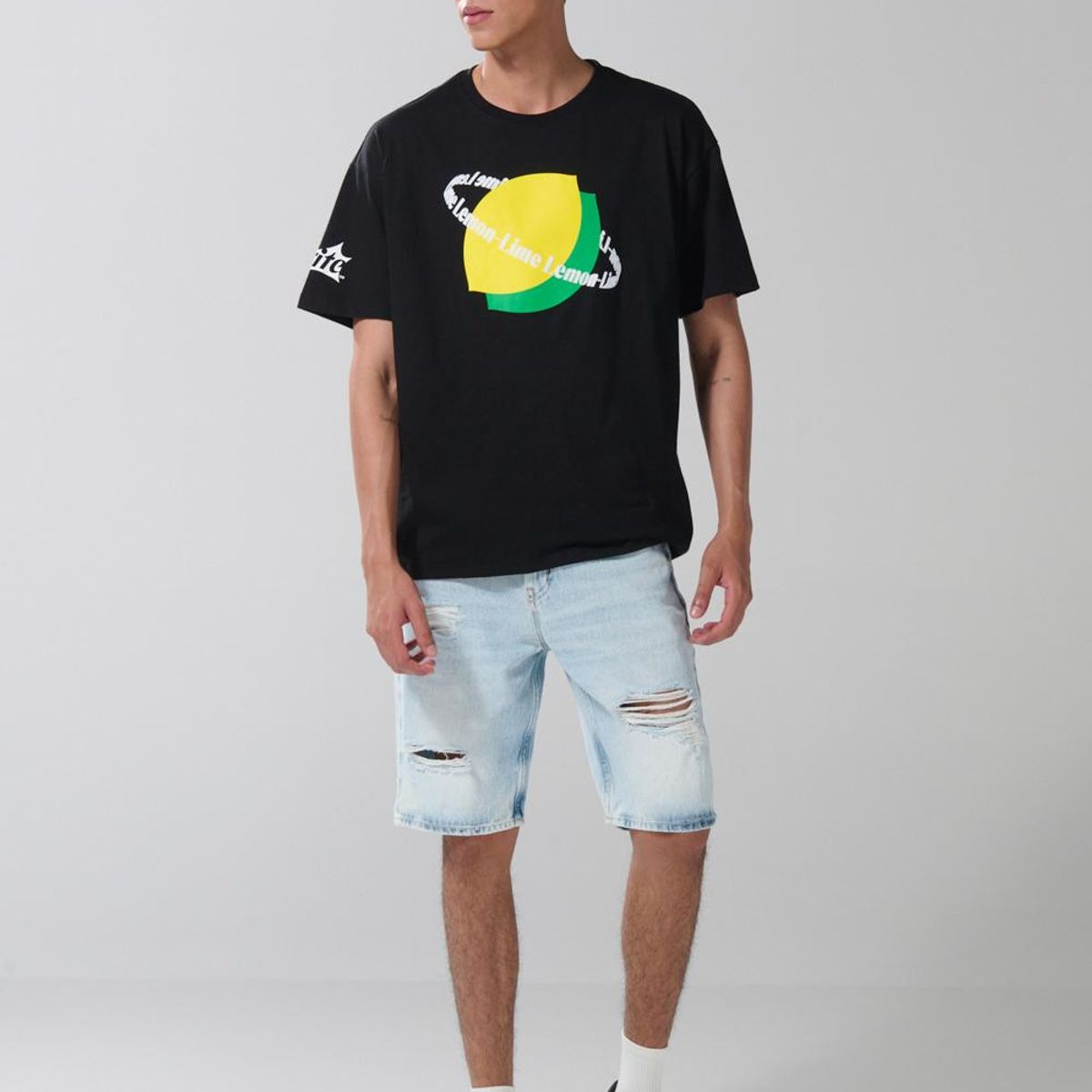 KOAJ - KOAJ Camiseta manga corta con estampado en frente de Sprite Hombre