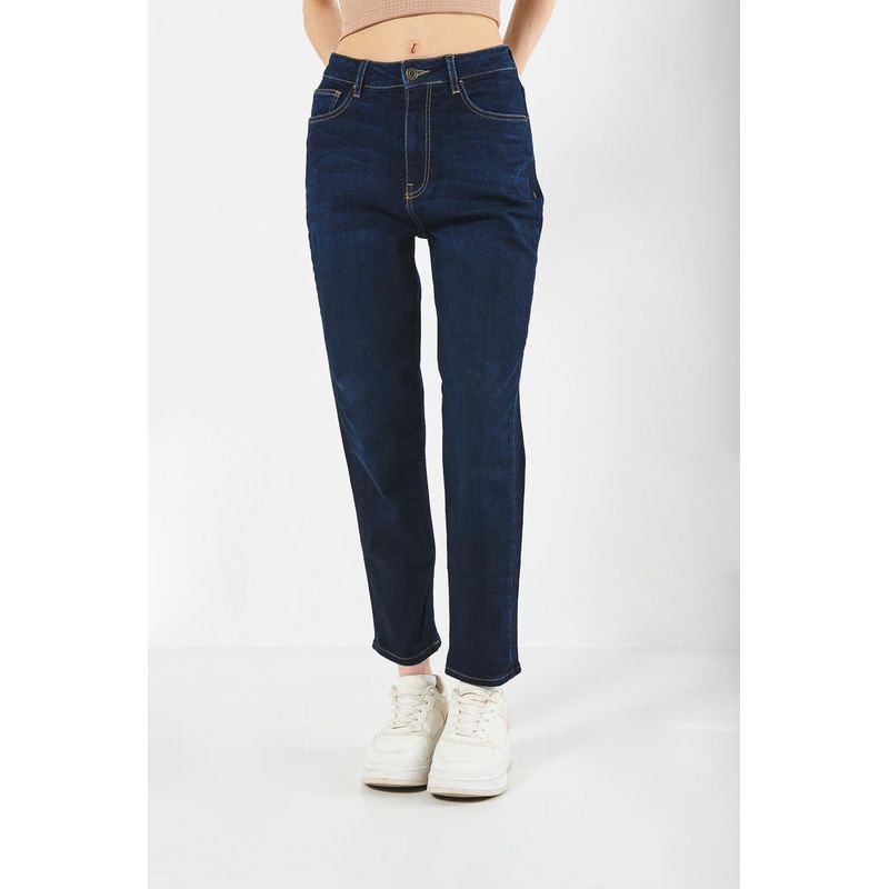 KOAJ - KOAJ Jean mom fit tiro super alto MUJER
