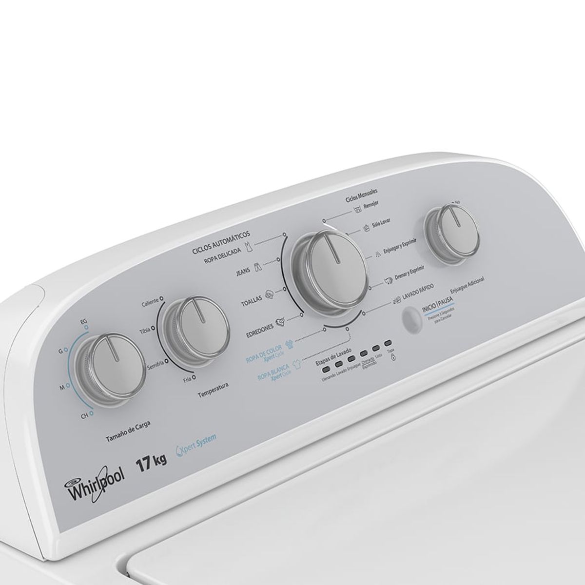 WHIRLPOOL - Lavadora Carga Superior 17Kgs