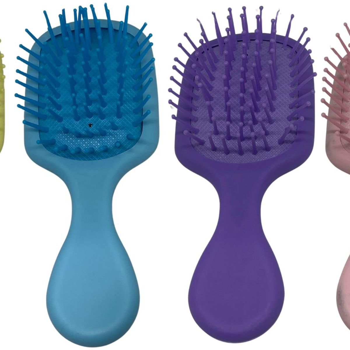 MAZUGI - Mini Cepillo Capilar En Colores Pasteles ideal Para Viajar