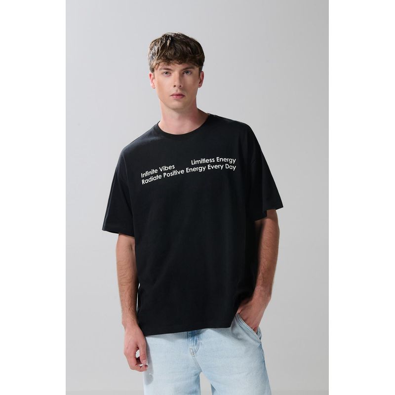KOAJ - KOAJ Camiseta oversize para hombre manga corta Hombre