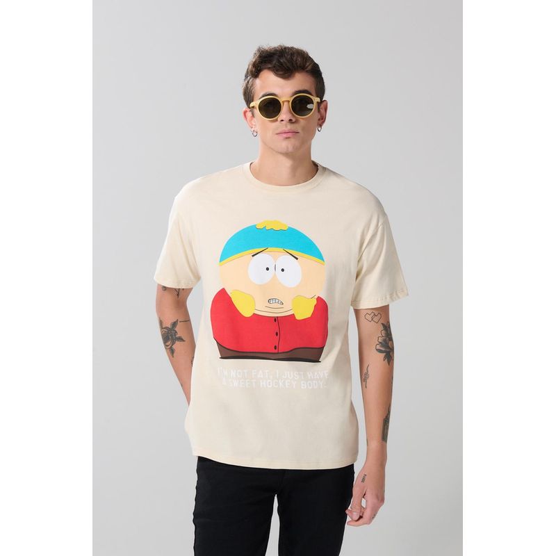 KOAJ - KOAJ Camiseta manga corta con estampado de South Park. HOMBRE