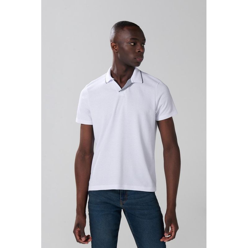 KOAJ - KOAJ Camiseta polo unicolor manga corta con botones en frente HOMBRE