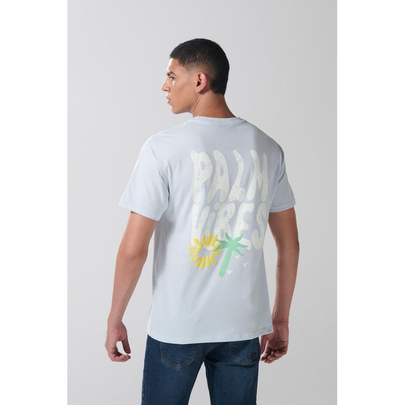 KOAJ - KOAJ Camiseta cuello redondo unicolor con textos estampados HOMBRE