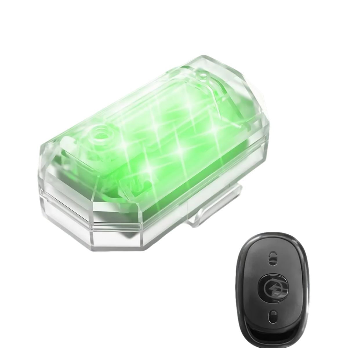 GENERICO - Luz Led Con Control Remoto Inalámbrico X2 Pcs