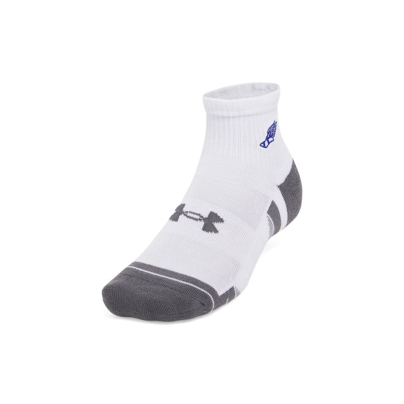 UNDER ARMOUR - Medias Hombre UNDER ARMOUR PRF TCH NVLTY 3P QTR Blanco UNDER ARMOUR