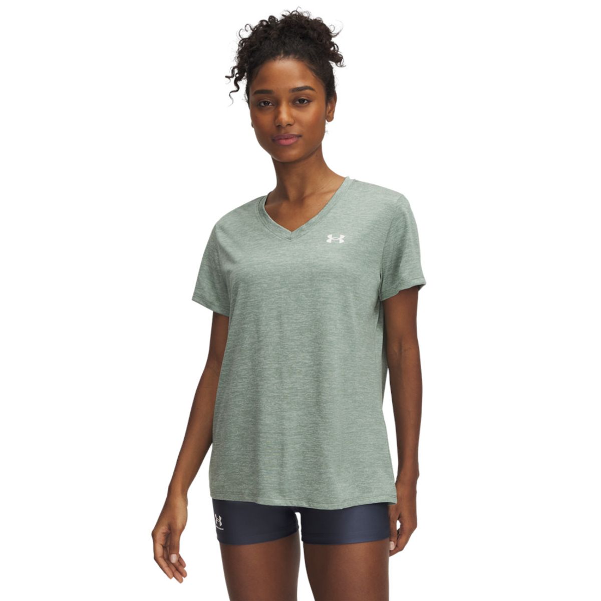 UNDER ARMOUR - Camiseta Mujer UNDER ARMOUR TECH SSV TWIST Verde UNDER ARMOUR