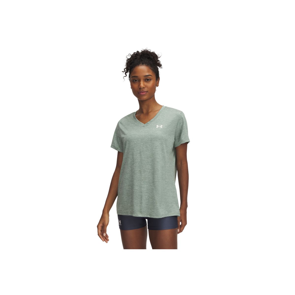 UNDER ARMOUR - Camiseta Mujer UNDER ARMOUR TECH SSV TWIST Verde UNDER ARMOUR
