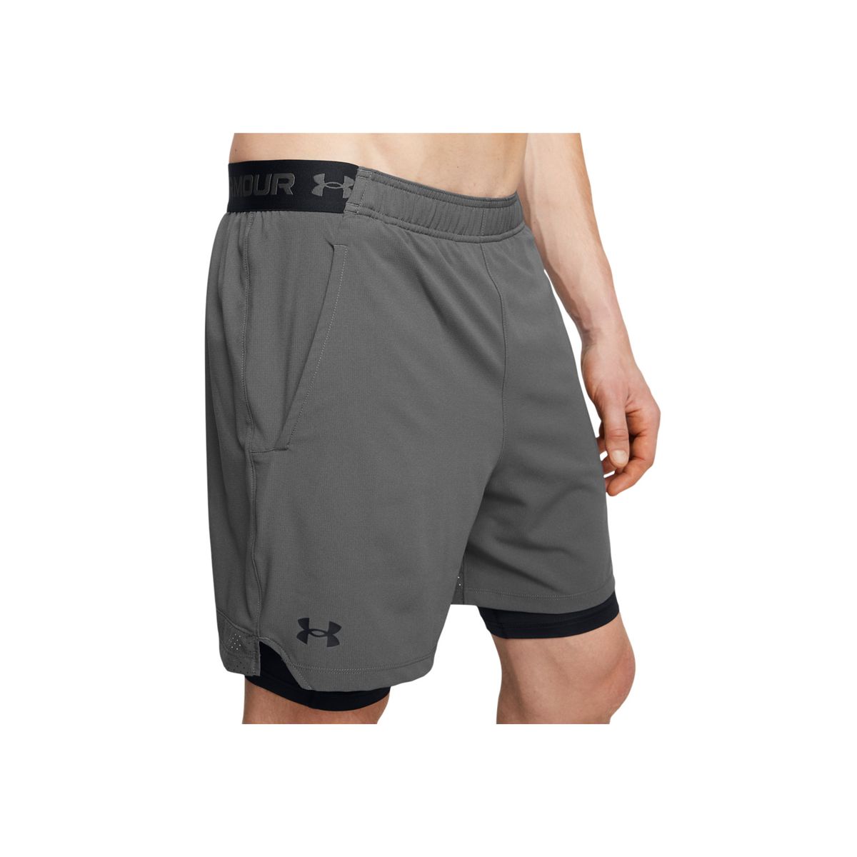 UNDER ARMOUR - Short Hombre UNDER ARMOUR UA VANISH WOVEN 2IN1 Gris UNDER ARMOUR