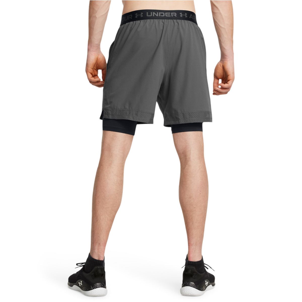 UNDER ARMOUR - Short Hombre UNDER ARMOUR UA VANISH WOVEN 2IN1 Gris UNDER ARMOUR