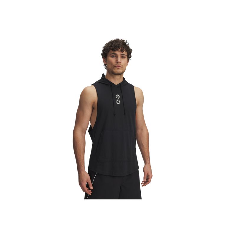 UNDER ARMOUR - Camiseta Hombre UNDER ARMOUR PJT RCK SNAKE SL HD Negro UNDER ARMOUR.