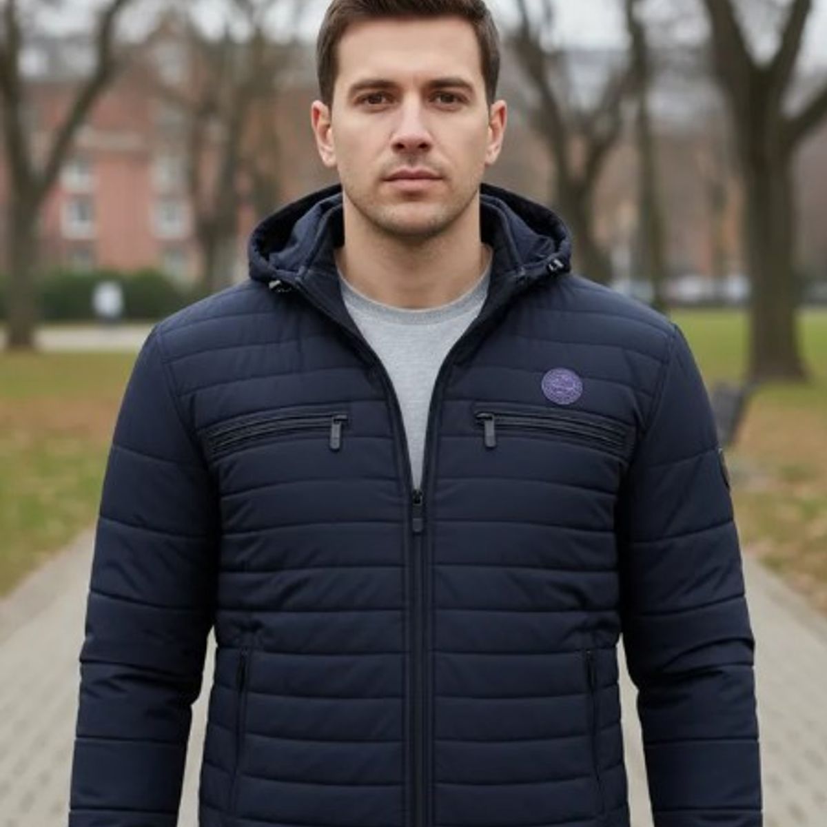 MODA EN CIRCUITO - Chaqueta Impermeable Para Hombre