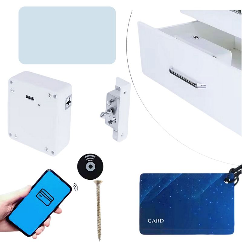 GENERICO - Cerradura Digital Invisible Para Gabinete Y Cajones