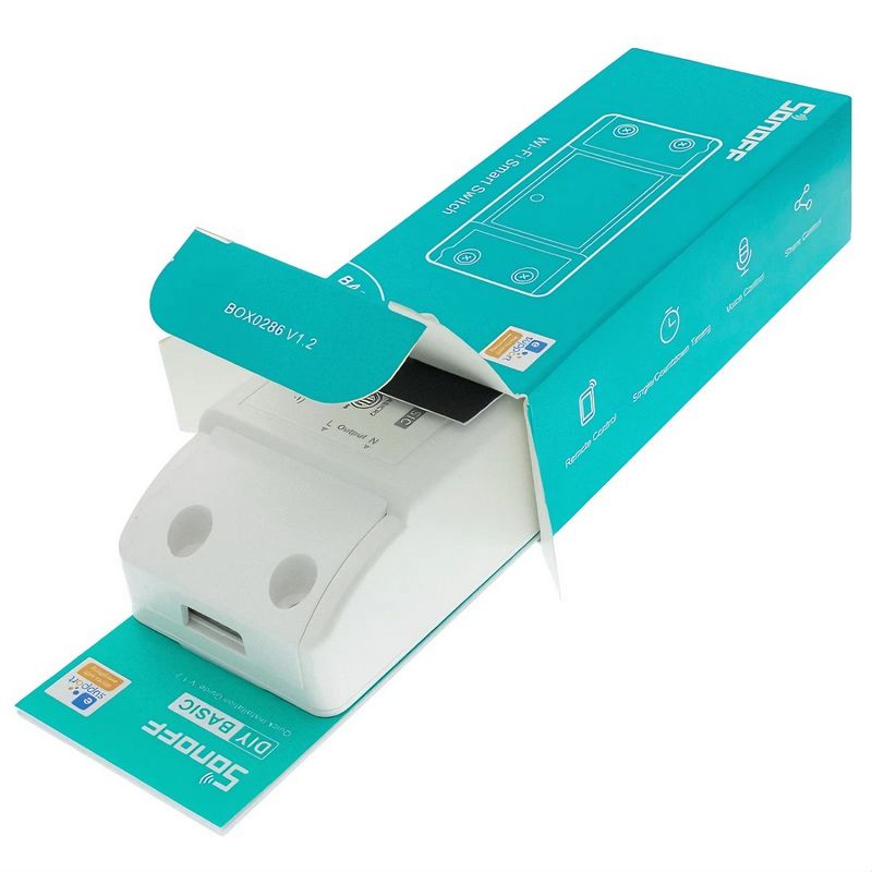 SONOFF - Interruptor Electrónico Sonoff Basic R2 X2 Unidades
