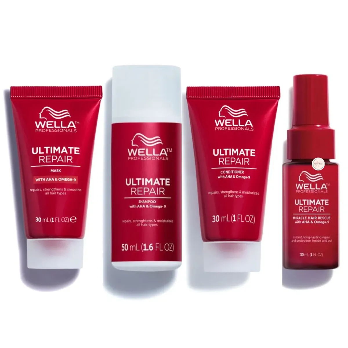 WELLA - Kit Wella Ultimate Repair Shampo + Acond + Masc + Miracle